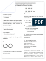 Atividades de fixação - Função da linguagem - 1º ano