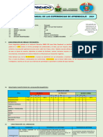 Planificación Anual 2021 - Secundaria Asesores