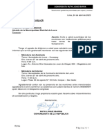 Oficio N838-2022-2023 - Alcalde Distrito de Lucre - Reuniones