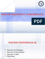 Web Development Fundamental Teori Per3