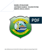 LPJ Pondok Putri THN 2023-2024
