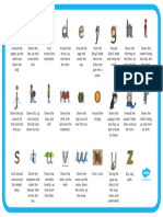 T L 526871 Level 2 and 3 Letter Formation Desk Mat English - Ver - 5