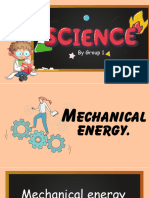 Types of Mechanical Energy.