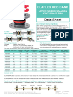 BOSS Elaflex Red Band Untied Expansion Joint - Datasheet