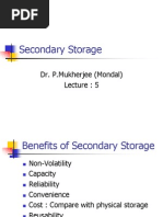 Secondary Storage