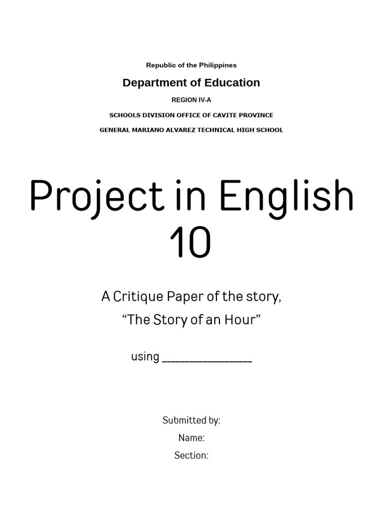 Critique-Paper-Template - Docx 20240320 000312 0000 | PDF