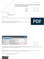 Scopia Management - Call failures due to cascading not working even with multiple MCU resources available