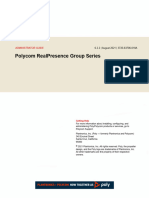 Polycom RealPresence Group Series - ADMINISTRATOR GUIDE 6.2.2 - August 2021