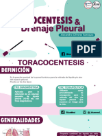 Toracocentesis Drenaje Pleural - Olivares 2021