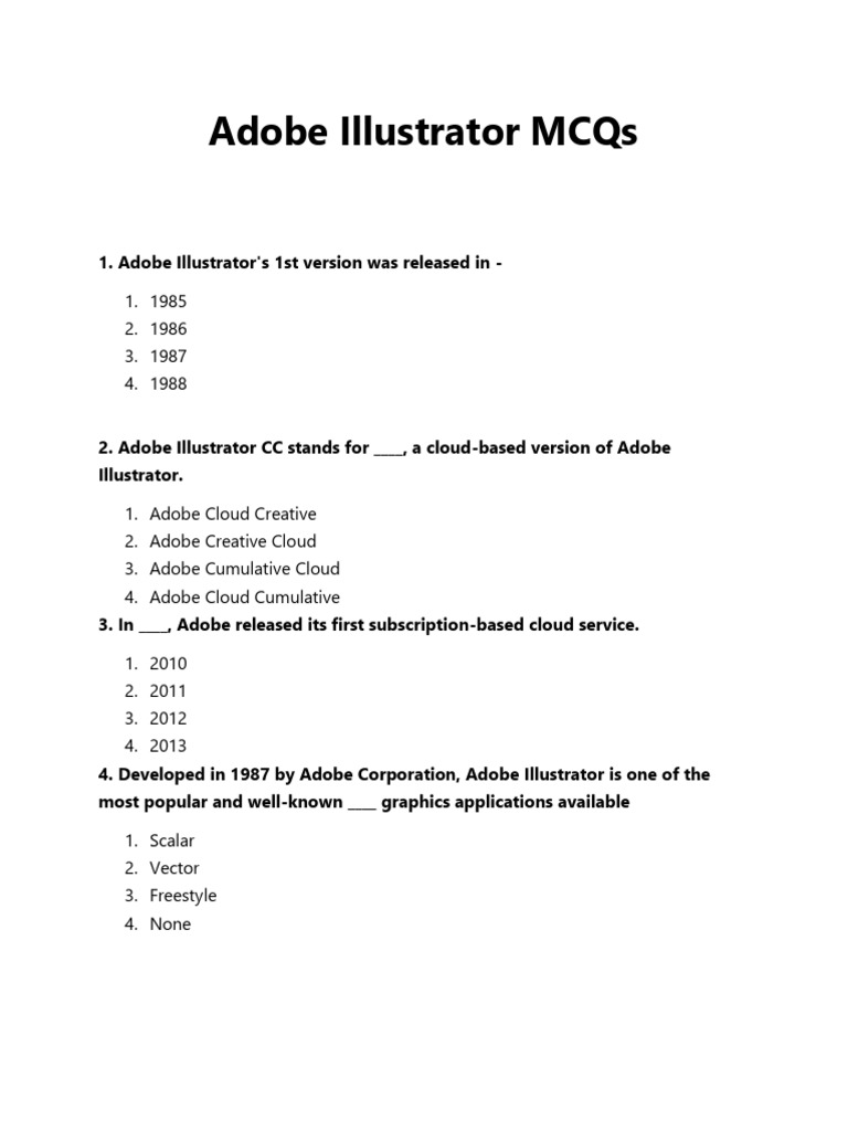 Adobe Illustrator | PDF | Adobe Illustrator | Computing