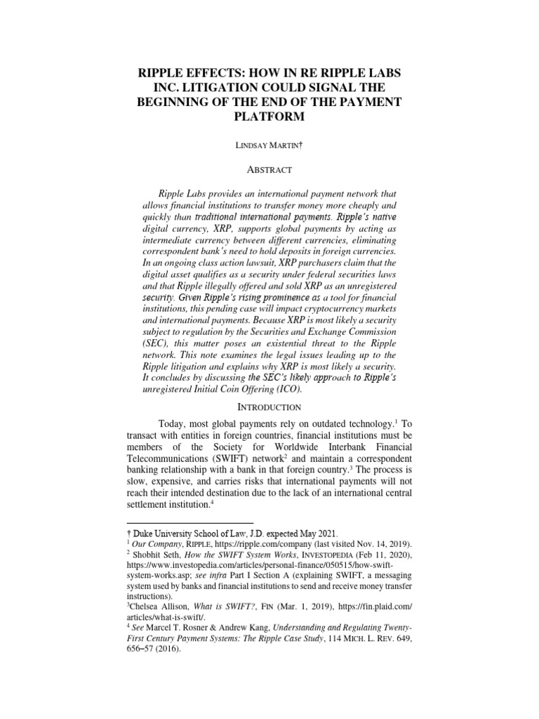 ripple-effects-how-in-re-ripple-labs-inc-litigation-could-signa