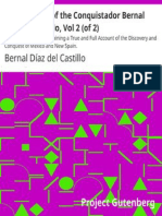The Memoirs of The Conquistador Bernal Diaz Del Castillo Vol 2