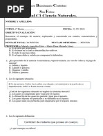 Remedial Ciencias Masa