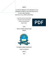 Untuk Memenuhi Persyaratan Dalam Menempuh Gelar Sarjana Hukum Program Studi Ilmu Hukum Bagian Pidana