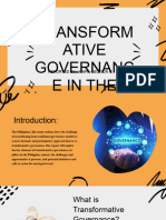 Transformative Governance