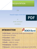 ICICI Financial Analysis