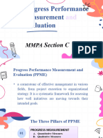 Progress Performance Measurement and Evaluation REVISED 2