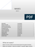 Waxes