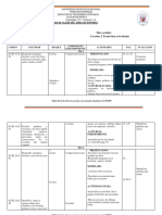 Plan de Clase Español - Corregir