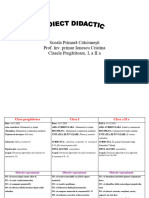 Proiecte Didactice CP, I, II 8-9