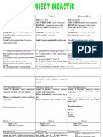 Proiecte Didactice CP, I, II 9-10