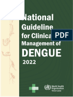 5 - National Clinical Guideline of Dengue Timor Leste - Clean - Final 12 Dec 2022