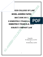 Company Law 2017