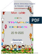 Cahier TD 1am 2020 Bourouissa