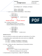 Corrigé Exam strm1 2018 2019