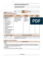 1° GRADO - SESIONES DEL 04 AL 08 DE SETIEMBREn