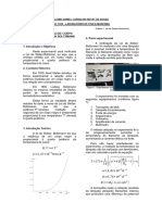 Relatório Experimento Stefan Boltzmann