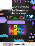 Importancia de La Toma de Decisiones