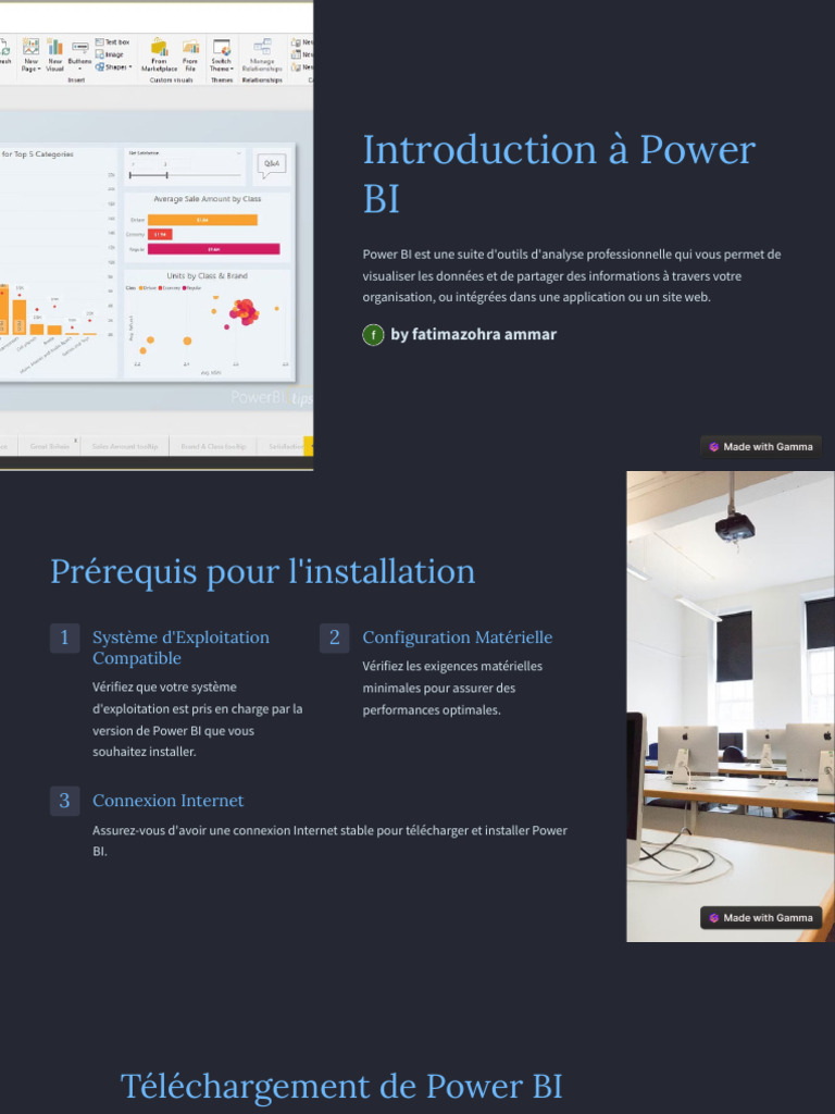 Introduction à Power BI et installation | PDF | Ingénierie informatique ...