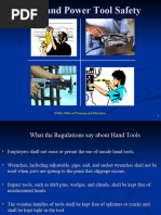 Tool Safety: Handling & Storage Procedures | PDF | Personal Protective ...
