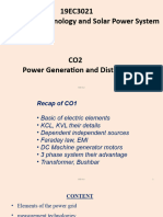 19EC3021 Electrical Technology and Solar Power System: Ece Klu 1