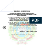 Comunicado 15 2021 ENFPP PNP UAI PIURA Talla Peso 2021 09SET2021