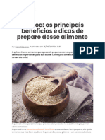 Quinoa - Os Principais Benefícios e Dicas de Preparo Desse Alimento - TudoGostoso