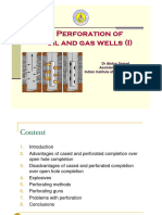 Perforation of Perforation of Oil and Oi