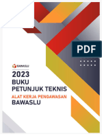 Buku Panduan Siwaskam Bawaslu T.A. 2023