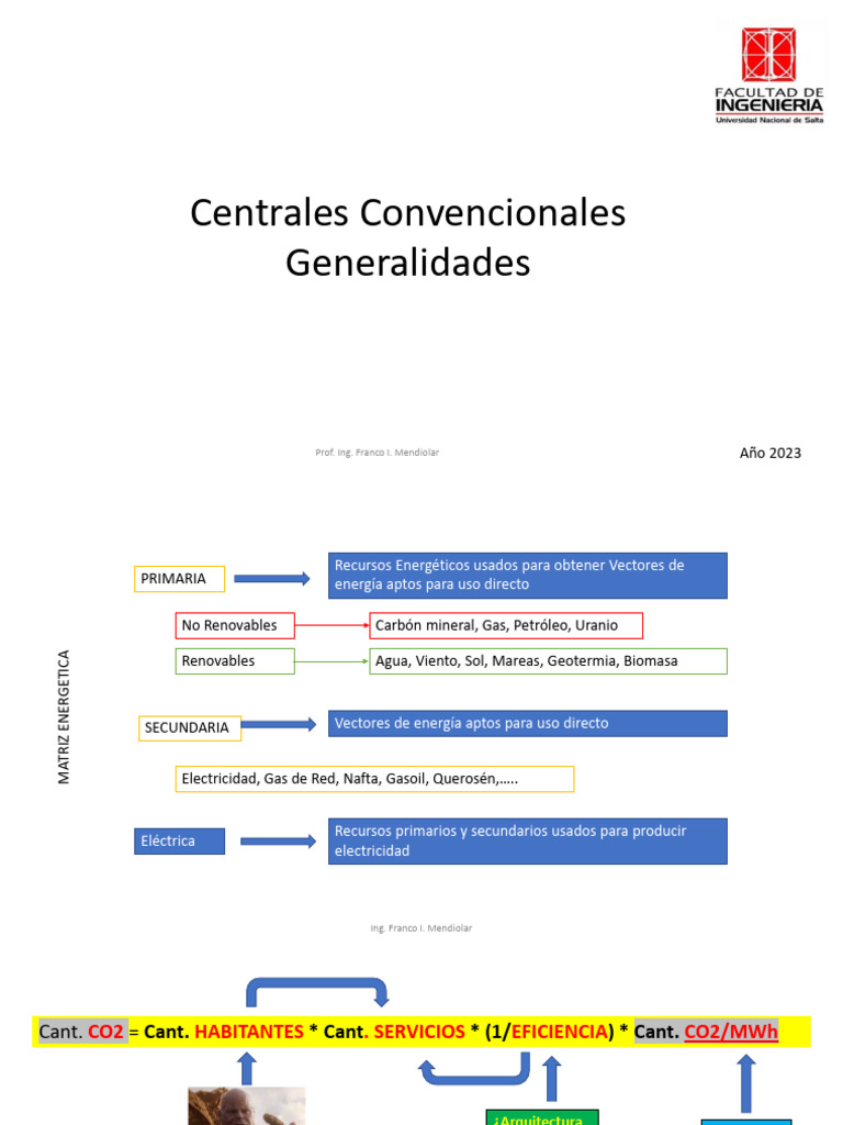 Centrales Electricas Generalidades | PDF | Energía renovable ...
