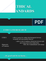 Ethics and Methodology Deck 4
