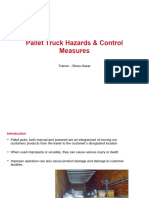 Manual Pallet Jack Training