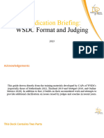 WSDC Format & Judge Briefing 2023