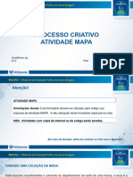 Processo Criativo Atividade Mapa: M.A.P.A - Material de Avaliação Prática Da Aprendizagem