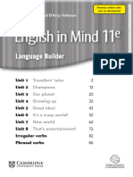 11e Anglais English-In-mind Language-Builder A