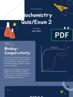 Biochemistry QuizExam 2