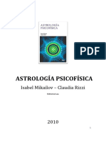 Libro Astrología Psicofísica - Claudia Rizzi - Isabel Mikailov