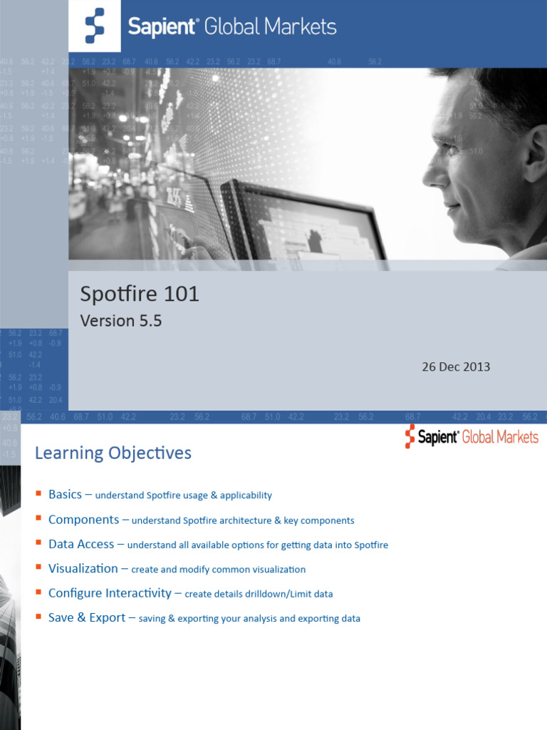 Spotfire101 | PDF | Chart | Scatter Plot