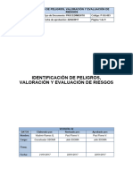 P-SG-003-02 - Identificación de Peligros, Valoración y Evaluación de Riesgos