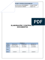 P-SG-001-02 - Elaboración y Control de Documentos